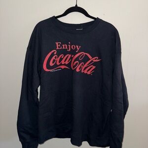 Coca Cola Women's Black Sweater